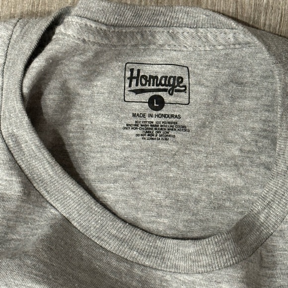 Homage Miami Heat Dwyane Wade This Is My House Grey Tee T-Shirt Sz L Large NEW - Picture 4 of 7